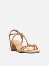 SANDÁLIA NUDE NOBUCK BLOCO CAMILA A 10055 0380 0059 AREZZO - Vintedoisk